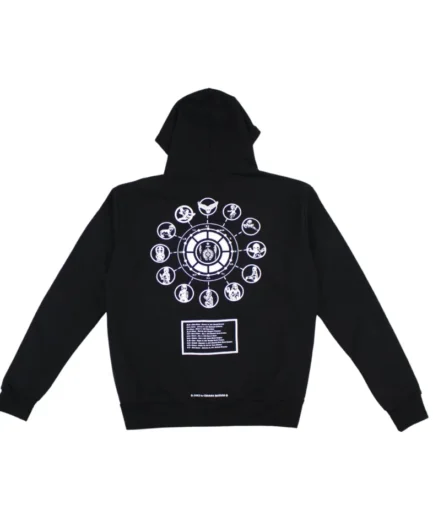 CH Foti Zip Hoodie Black