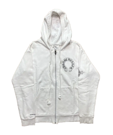 Chrome Hearts Cross Logo Hollywood USA Zip Hoodie