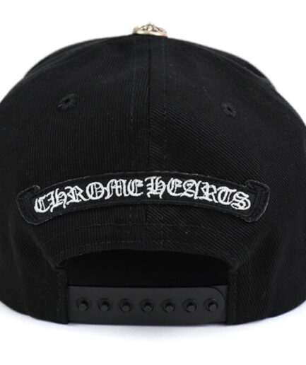 Chrome Hearts Dagger Denim Baseball Hat – Black