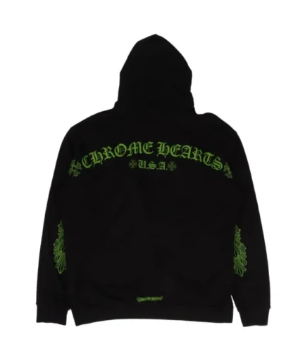 Chrome Hearts Friends & Family Script Logo Hoodie