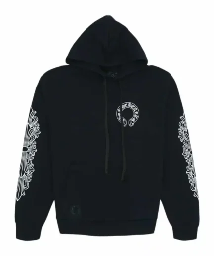 Chrome Hearts Horse Shoe Floral Hoodie