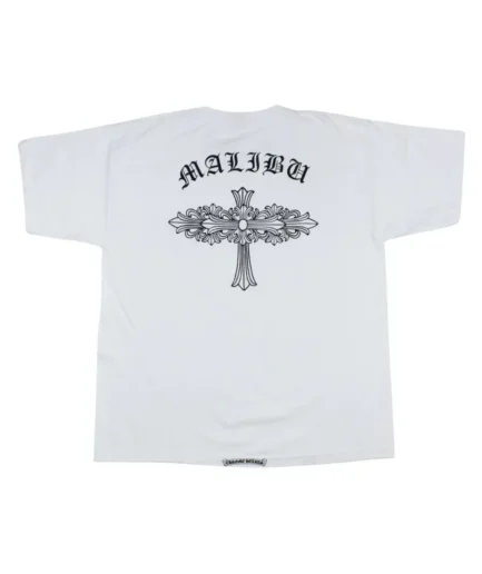 Chrome Hearts Malibu Exclusive Classic Script T-Shirt White