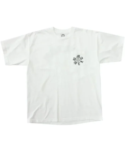 Chrome Hearts Malibu Exclusive Script Letter T-Shirt White