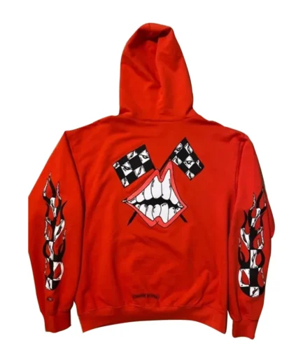 Chrome Hearts Matty Boy Art Basel Red Hoodie