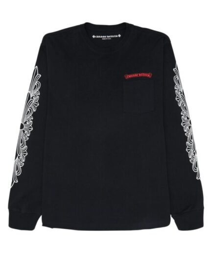 Chrome Hearts Matty Boy Flower Chomper L-S Sweatshirt