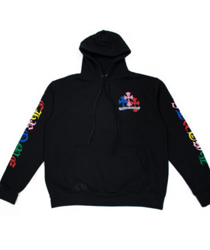 Chrome Hearts Multi Color Cross Cemetery Hoodie