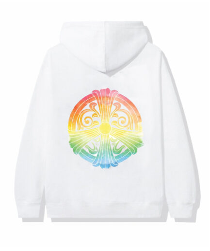 Chrome Hearts Peace N Love White Hoodie